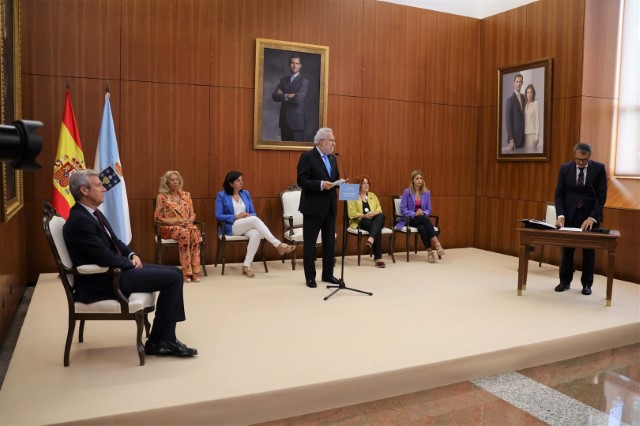 Juan Carlos Aladro Fernández toma posesión como conselleiro do Consello de Contas de Galicia